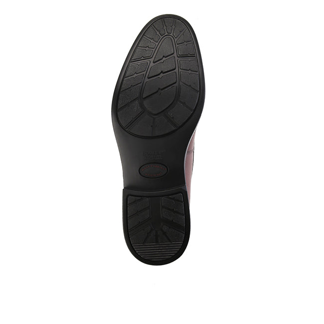Hush Puppies Sepatu Pria Slip On Banker Slip-On In Dark Brown Leather