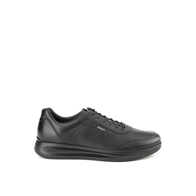 Hush Puppies Sepatu Pria Oswald Lace Up In Black