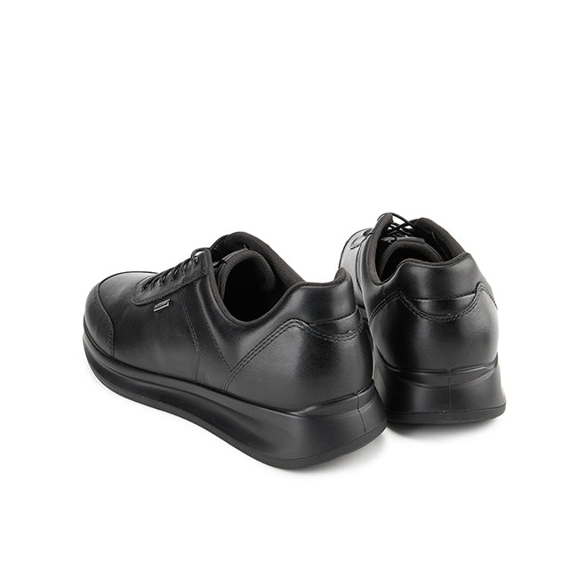 Hush Puppies Sepatu Pria Oswald Lace Up In Black