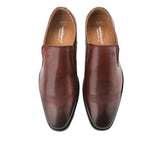 Hush Puppies Sepatu Pria Tanner Slip On In Coffee