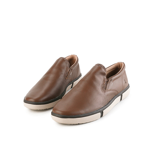 Hush Puppies Sepatu Casual Pria Briggs Pt Slipon In Cognac Leather