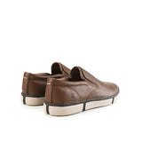 Hush Puppies Sepatu Casual Pria Briggs Pt Slipon In Cognac Leather