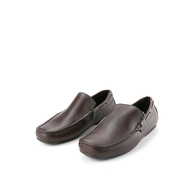 Hush Puppies Sepatu Pria Billy Korn Loafer In Coffee