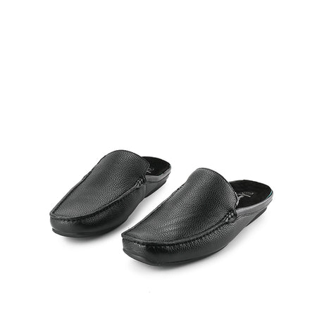Hush Puppies Sepatu Pria Billy Korn Mules In Black