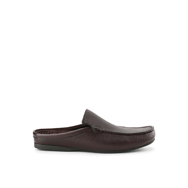 Hush Puppies Sepatu Pria Billy Korn Mules In Coffee
