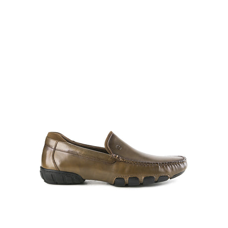 Hush Puppies Sepatu Pria Moccasins Dunov Arma Loafer In Khaki