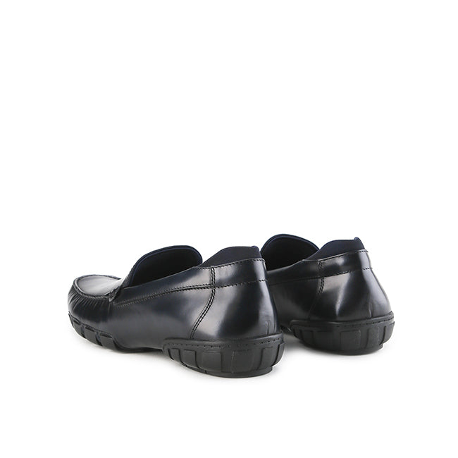 Hush Puppies Sepatu Pria Moccasins Dunov Arma Loafer In Navy