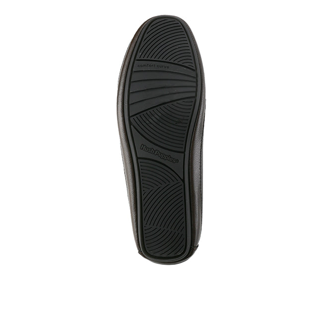 Hush Puppies Sepatu Pria Slip On Kovic Vatro Loafer In Coffee