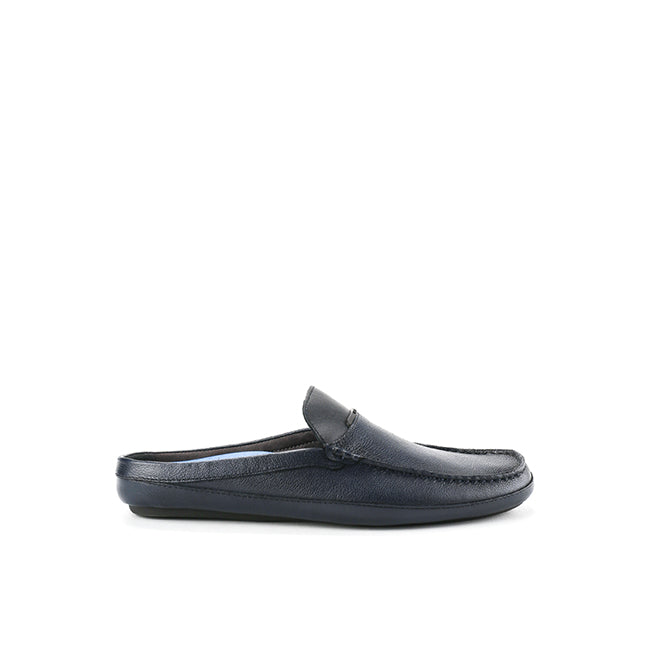 Hush Puppies Sepatu Pria Kovic Vatro Mules In Navy
