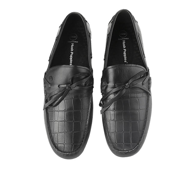 Hush Puppies Sepatu Pria Mcbee Coco Lace Loafer In Black
