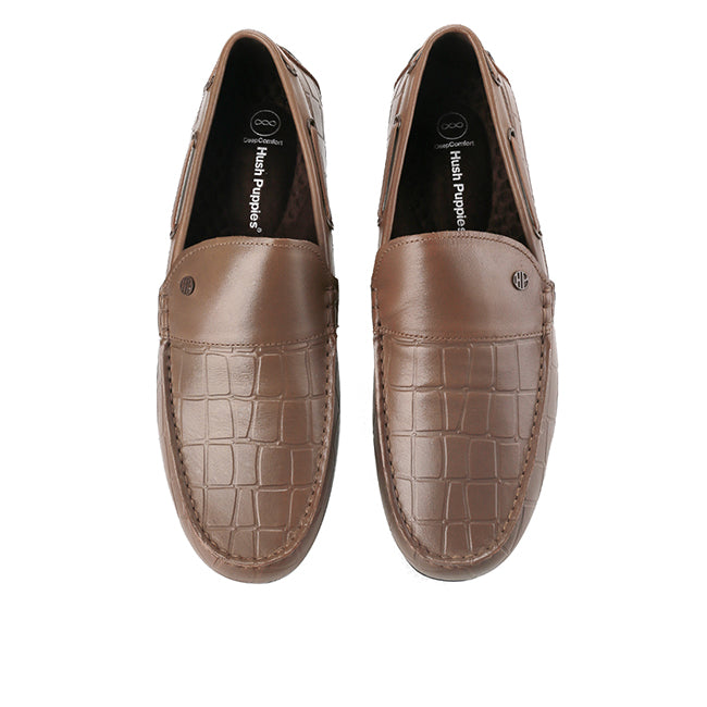 Hush Puppies Sepatu Pria Mcbee Coco Loafer In Khaki