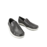 Hush Puppies Sepatu Pria Loafers Nathan Loafer In Dark Grey