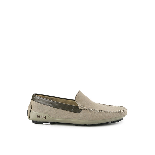 Hush Puppies Sepatu Pria Loafers Tennov Cave Loafer In Taupe