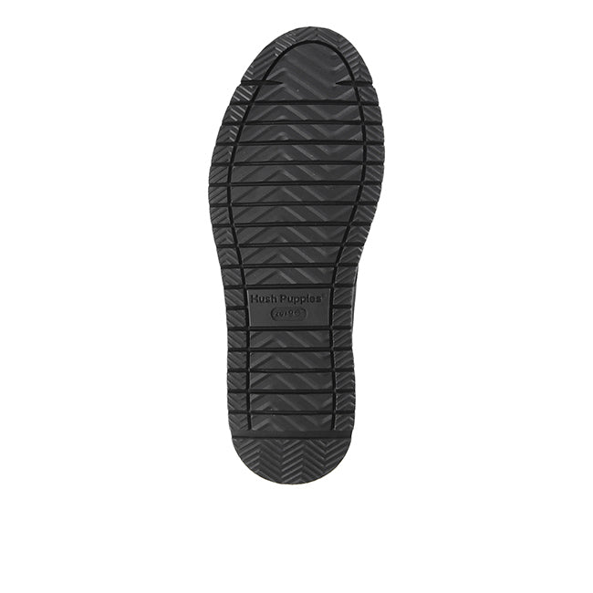Hush Puppies Sepatu Pria Boots Jenson Chukka In Bold Black Nubuck