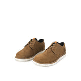 Hush Puppies Sepatu Pria Lace Up Jenson Oxford In Caramel Tan Nubuck