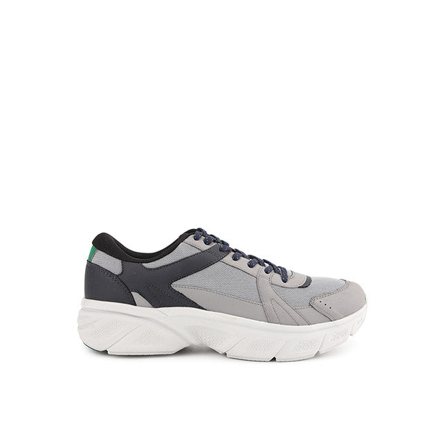 Hush Puppies Sepatu Pria Lace Up Movement Laceup In Calm Grey Leather
