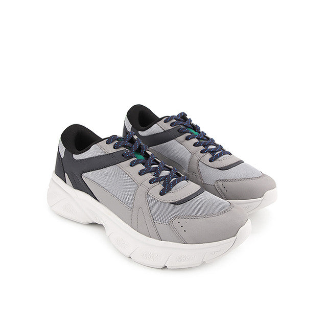 Hush Puppies Sepatu Pria Lace Up Movement Laceup In Calm Grey Leather