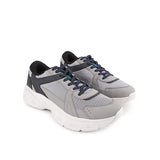 Hush Puppies Sepatu Pria Lace Up Movement Laceup In Calm Grey Leather