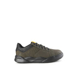 Hush Puppies Sepatu Pria Sneakers Rush Sneaker In Dark Olive Leather