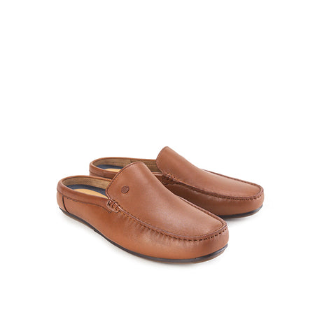 Hush Puppies Sepatu Pria Verden Mules In Tan
