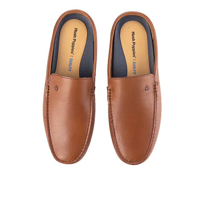 Hush Puppies Sepatu Pria Verden Mules In Tan