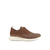 Hush Puppies Sepatu Pria Lace Up Advance Hybrid Lace In Cognac Nubuck