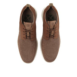 Hush Puppies Sepatu Pria Lace Up Advance Hybrid Lace In Cognac Nubuck
