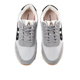 Hush Puppies Sepatu Pria Sneakers Seventy Eight In Calm Grey Suede