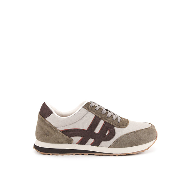 Hush Puppies Sepatu Pria Sneakers Seventy Eight In Vintage Grey Suede