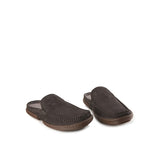 Hush Puppies Sepatu Pria Dymond Mules In Dark Grey
