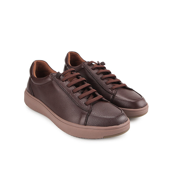 Hubert Lace Up In Coffee – 9to9 Indonesia - Main Image