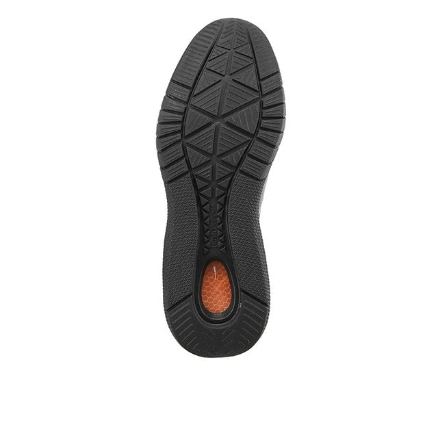 Advance Wthr Laceup In Bold Black Leather