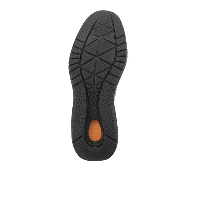 Hush Puppies Sepatu Pria Slip On Advance Wthr Slipon In Bold Black Leather