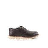 Hush Puppies Sepatu Pria Loafers Jenson Oxford In Dark Brown Leather