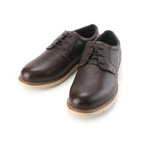 Hush Puppies Sepatu Pria Loafers Jenson Oxford In Dark Brown Leather