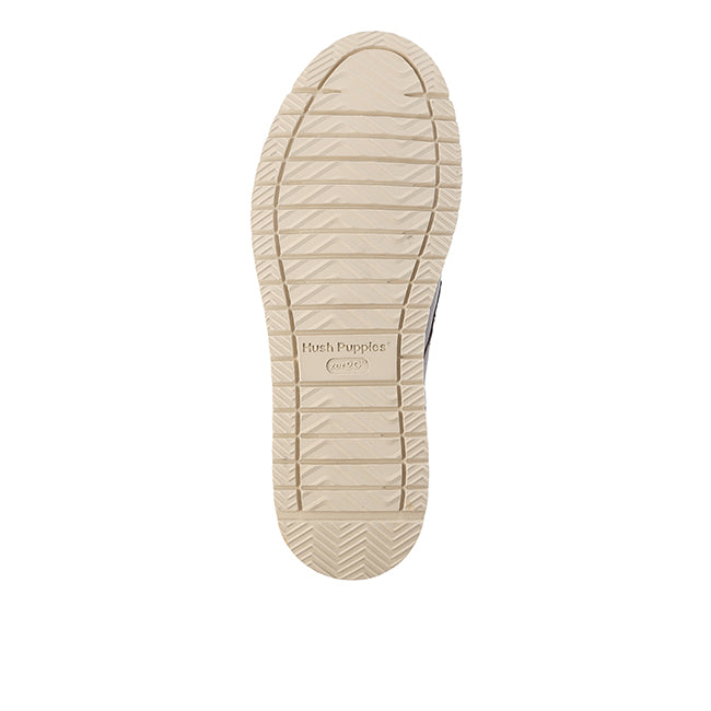 Hush Puppies Sepatu Pria Loafers Jenson Oxford In Dark Brown Leather