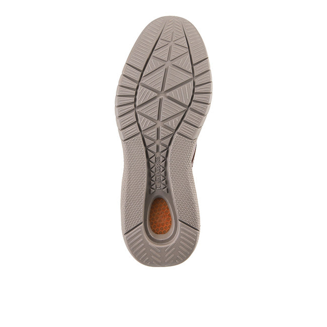 Advance Wingtip In Dark Brown Leather