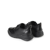 Hush Puppies Men Shoes Excel Lace Up In Bold Black Leather