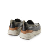 Hush Puppies Men Shoes Excel Loafer In Dark Olive Leather