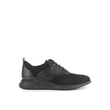 Hush Puppies Men Shoes Advance Hybrid Cord In Bold Black Knit