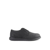 Hush Puppies Men Shoes Jenson Oxford In Bold Black Leather