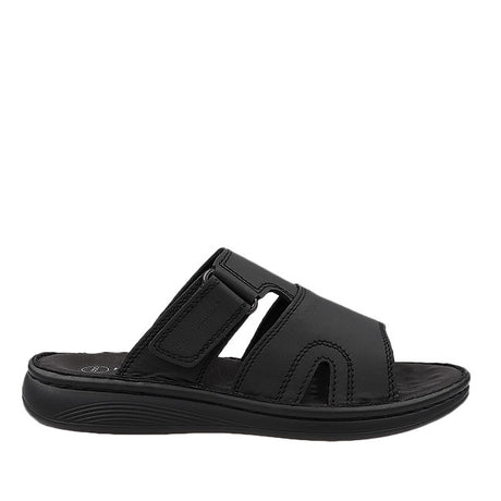 Hush Puppies Sandal Slide Pria Delphi - Slide In Black
