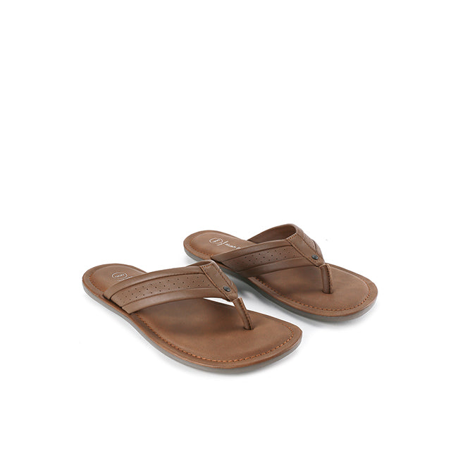 Hush Puppies Sandal Toepost Pria Plainville Vi - Toepost In Brown
