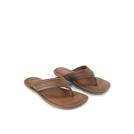 Hush Puppies Sandal Toepost Pria Plainville Vi - Toepost In Brown