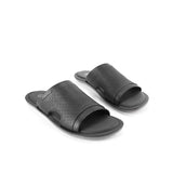 Hush Puppies Sandal Slide Pria Plainville Vi - Slide In Black