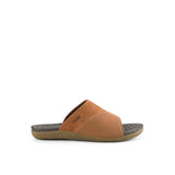 Hush Puppies Sandal Slide Pria Fraser Chad Slide In Brown