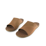 Hush Puppies Sandal Slide Pria Fraser Chad Slide In Khaki