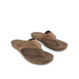 Hush Puppies Sandal Toepost Pria Fraser Chad Toepost In Khaki