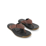 Hush Puppies Sandal Toepost Pria Trevas Dax Toepost In Brown