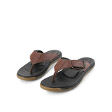 Hush Puppies Sandal Toepost Pria Trevas Dax Toepost In Brown